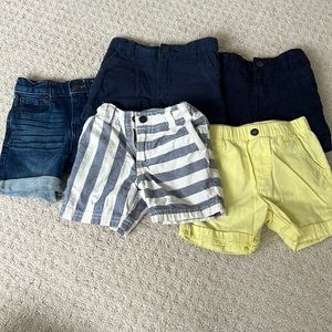 Bundle of 5 Pairs Boys 18month Shorts